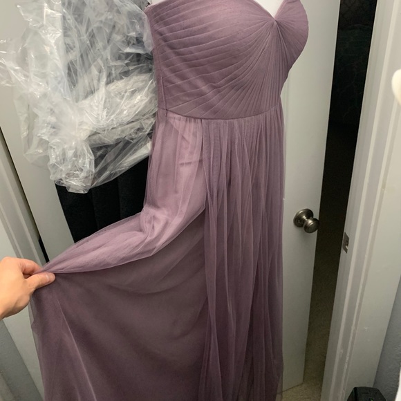 Jenny Yoo Annabelle Bridesmaid Dress - Lilac Tulle - Picture 3 of 3